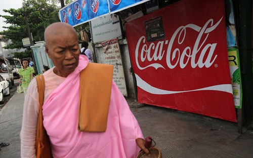 Myanmar, “sàn đấu” mới của Coca-Cola và Pepsi