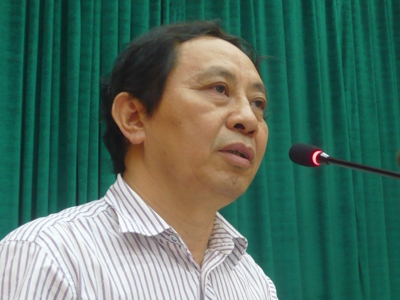 S Nguyễn Tiến Chỉnh - Trưởng Ban Khoa học công nghệ và Chiến lược phát triển (thuộc Vinacomin)