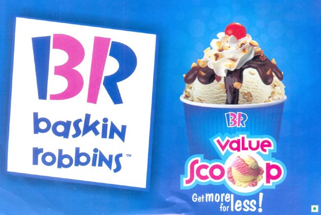 Hãng kem nổi tiếng Baskin Robbin lồng số 31 vào trong logo của hãng, với ẩn ý kem của hãng có 31 mùi vị khác nhau