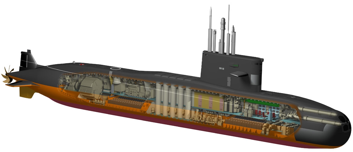 Tầu ngầm Lada, dự án tầu ngầm sử dụng động cơ không không khí Stirling sản xuất tại Nga
