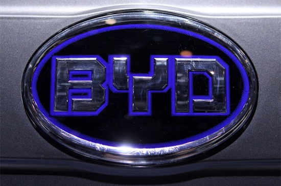 Logo của BYD - tinkinhte.com