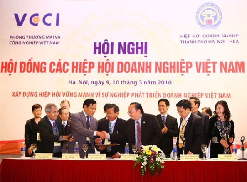 Các hiệp hội DN ngành nghề, cấp trung ương, cấp vùng và các hiệp hội DN địa phương phải đồng thời thực hiện hai chức năng, là đại diện cho chủ sử dụng lao động và thực hiện kết nối, xúc tiến đầu tư - tinkinhte.com