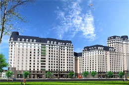 Phối cảnh dự án. - tinkinhte.com