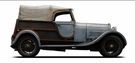 Chiếc Bugatti T40 đời 1927 từng thuộc bọ sưu tập của ông John W. Shakespeare