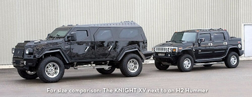 Knight XV so với Hummer H2