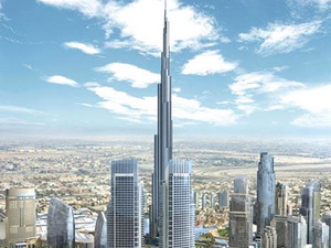 Burj Khalifa được coi là biểu tượng cho những hoài bão của Dubai. - tinkinhte.com