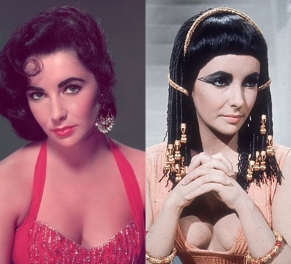 Năm 1953 và năm 1962 khi Elizabeth đóng vai Cleopatra