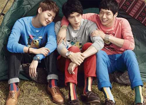 JYJ & SHINee nghịch ngợm với trang phục Thu - Đông