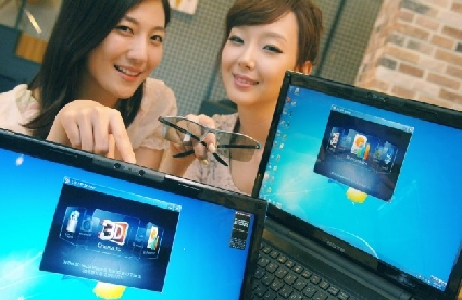 Laptop 3D mới của LG