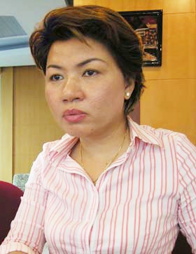Bà Trịnh Thị Thu Thủy. Ảnh: N.C.T.            