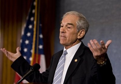 Ông Ron Paul đã kêu gọi việc tổng kiểm toán các kho vàng ở Mỹ mỗi năm một lần